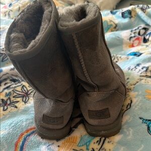 UGG Gray Ankle Boots